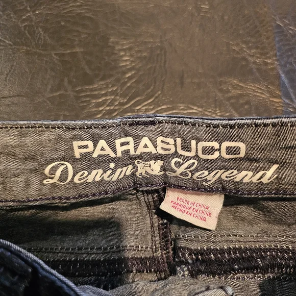 Parasuco Blue Patterned Jeans - Picture 12 of 13